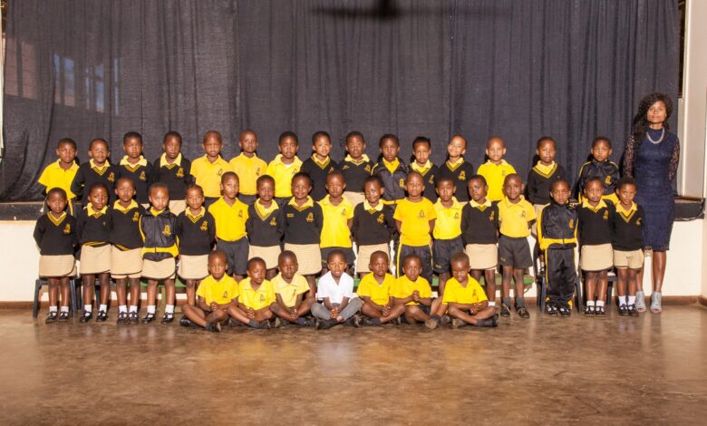 Nongoma Primary School Grade 1 Class