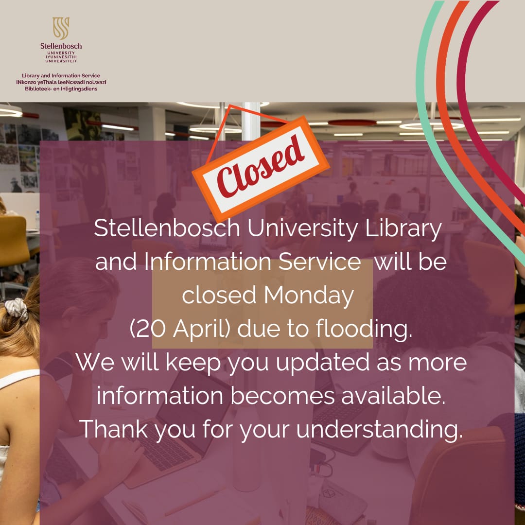 Stellenbosch University flooding: Library forced to close as cold front ...