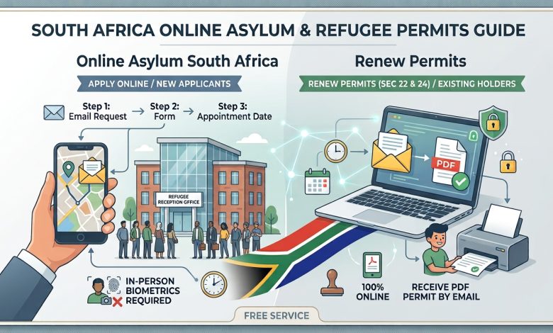 How to Apply for South Africa Online Asylum and Renew Permits